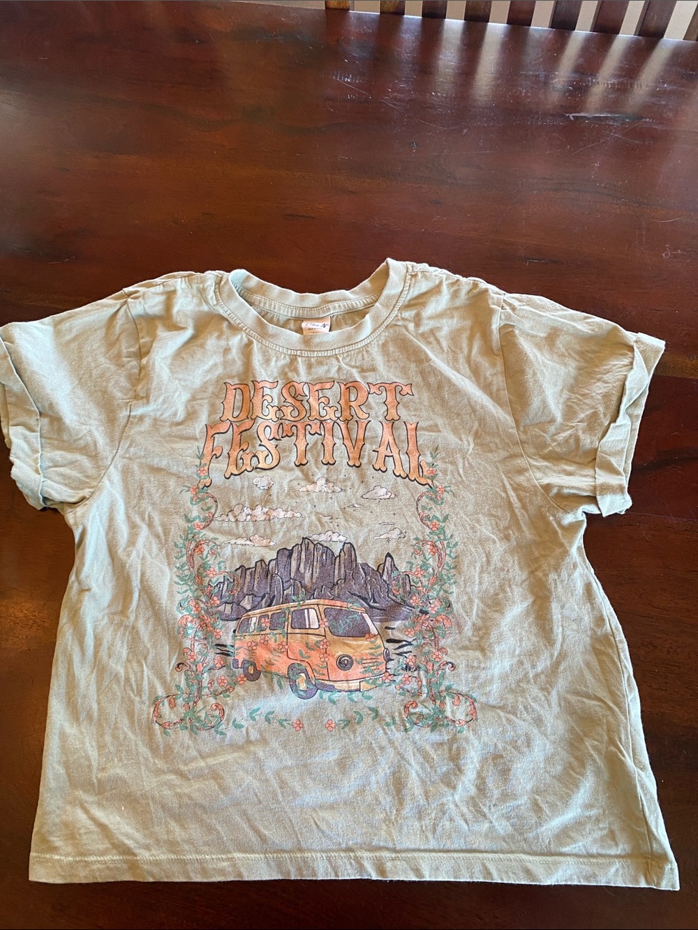 Vibe N’ size medium graphic tee Desert Festival